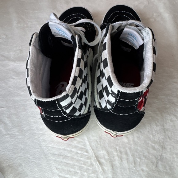 Vans Sk8-Hi Shoes Mens Size 9 Womens 10.5 David Bowie Checkerboard 2019 main image 5